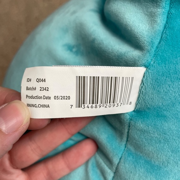 Squishmallows Dalton the Dragon 16” Plush Blue - Picture 4 of 4